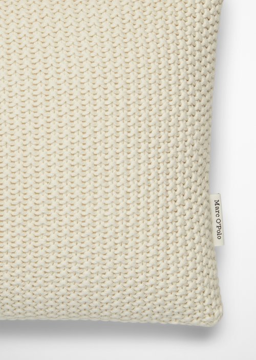 Decorative cushion model Nordic Knit — Off White