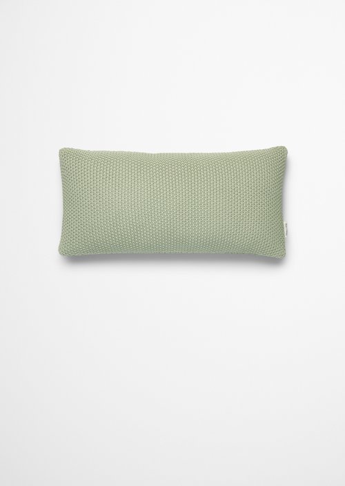 Marc O'Polo Sierkussen model Nordic Knit, groen, 30x60, 100% Biologisch katoen