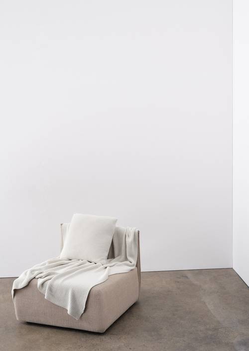 Dekokissen Model  Nordic Knit Off White - Produkt Bild 2