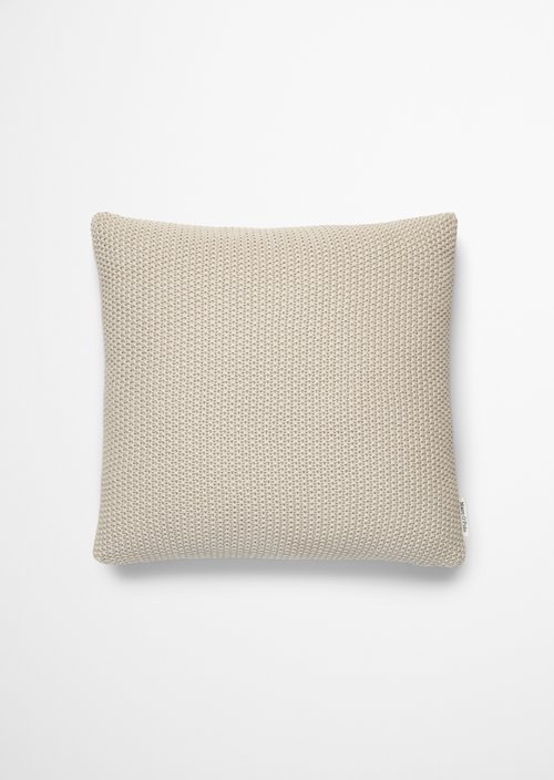 Decorative cushion model Nordic Knit — Oatmeal