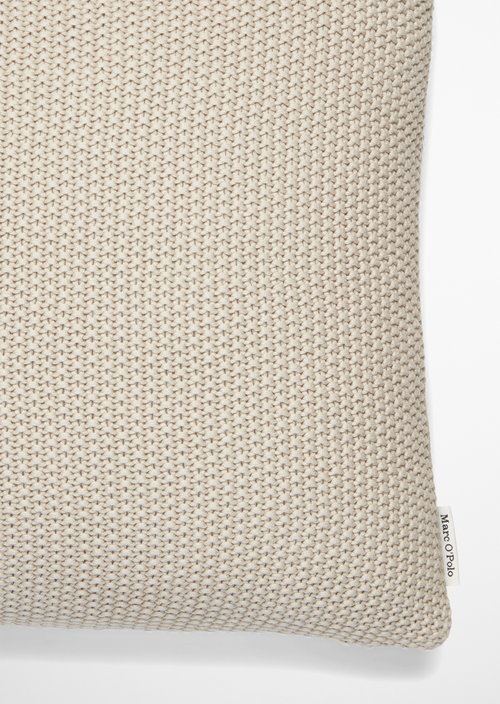 Decorative cushion model Nordic Knit — Oatmeal