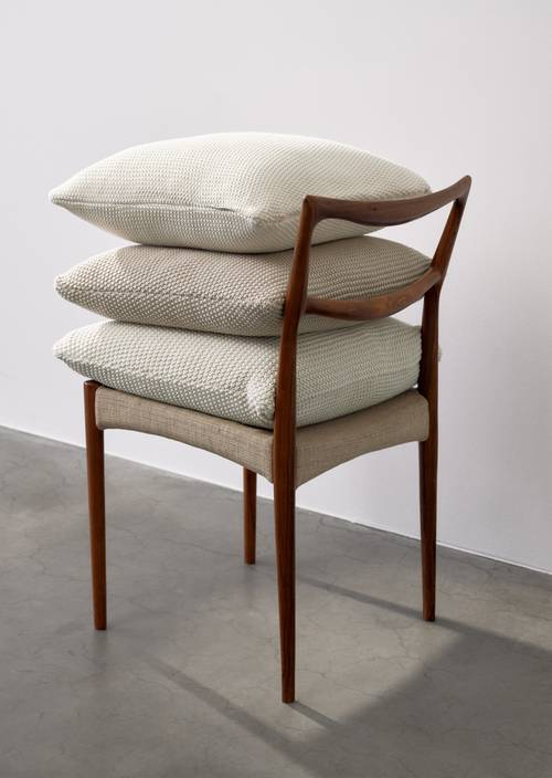 Sierkussen model Nordic Knit Oatmeal - Product afbeelding 2