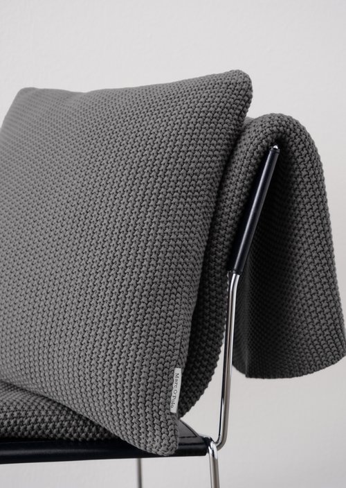 Decorative cushion model Nordic Knit — Stone