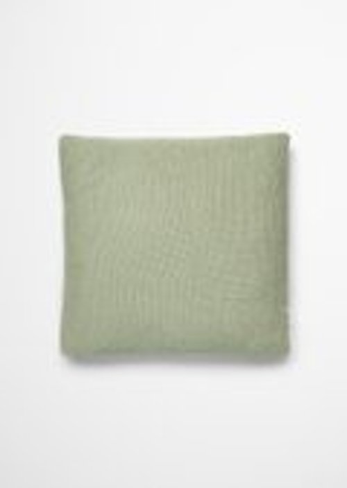 Decorative cushion model Nordic Knit — Garden Green