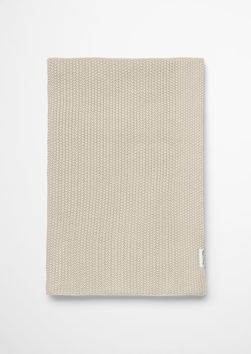 Plaid Model Nordic Knit — Oatmeal