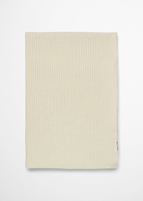 Plaid Model Nordic Knit — Off White