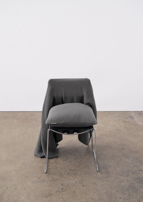 Plaid Model Nordic Knit — Stone