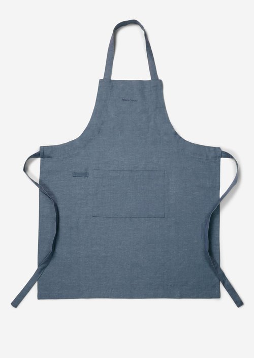 Apron model Akalla — Smoke Blue