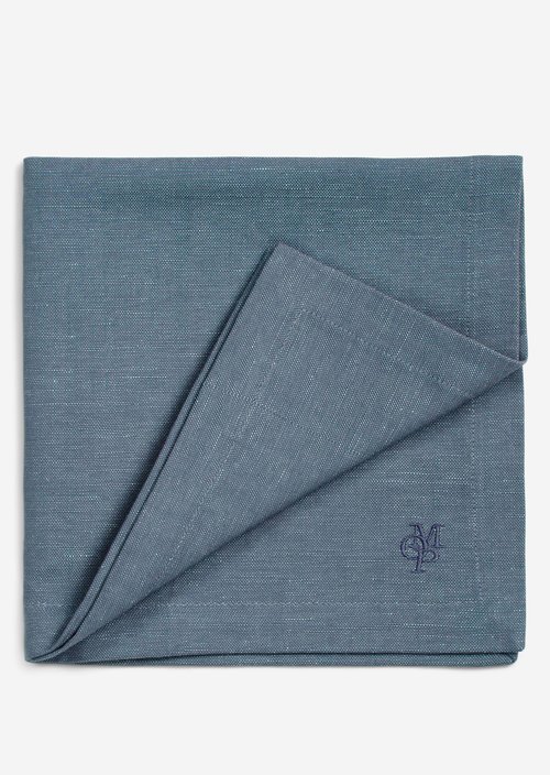 Fabric napkin model Akalla — Smoke Blue