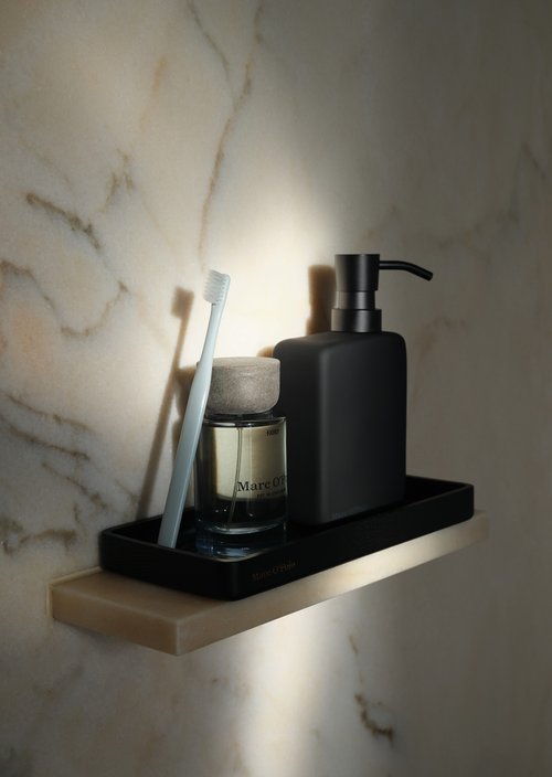 Soap dispenser model The Edge — Anthracite
