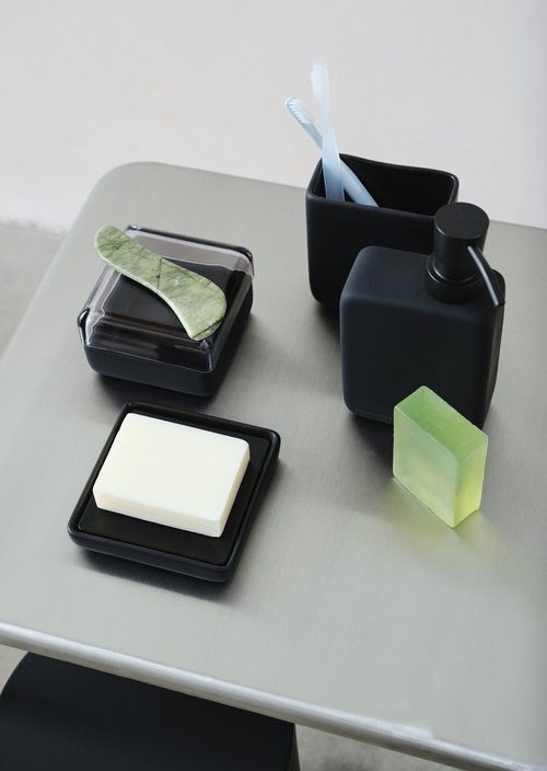 Soap dish Model The Edge — Anthracite