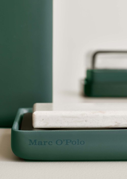 Soap dish Model The Edge — Dark Green