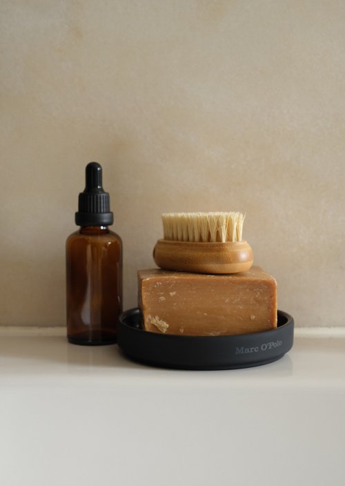 Soap dish model The Wave — Anthracite