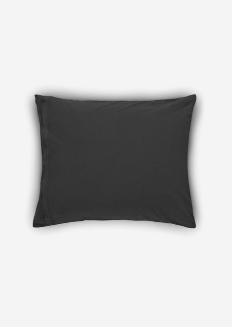 Marc O'Polo Kussenhoes model Valka, Unisex, grijs, 40x40, 100% Linnen