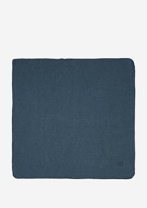 Serviette en tissu modèle Valka Indigo Blue - Image du produit 1