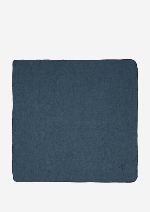 Cloth napkin model Valka — Indigo Blue