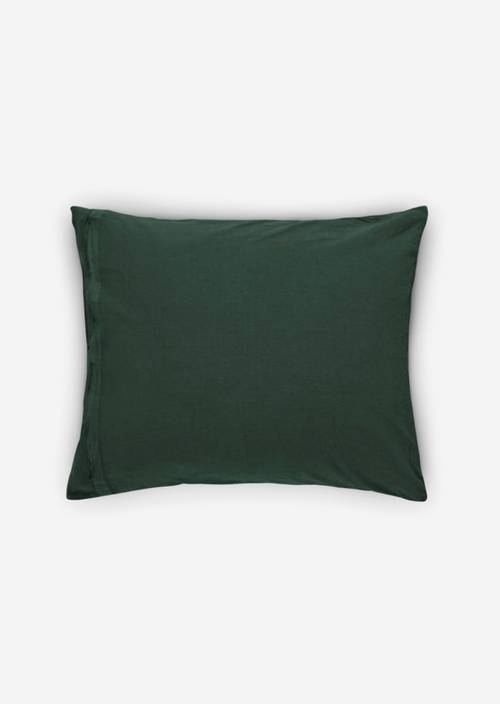 Taie d'oreiller modèle Valka Deep Green - Image du produit 1