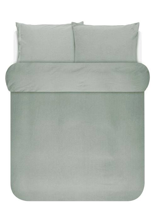 Set de linge de lit modèle Valka Smoke Green - Image du produit 2