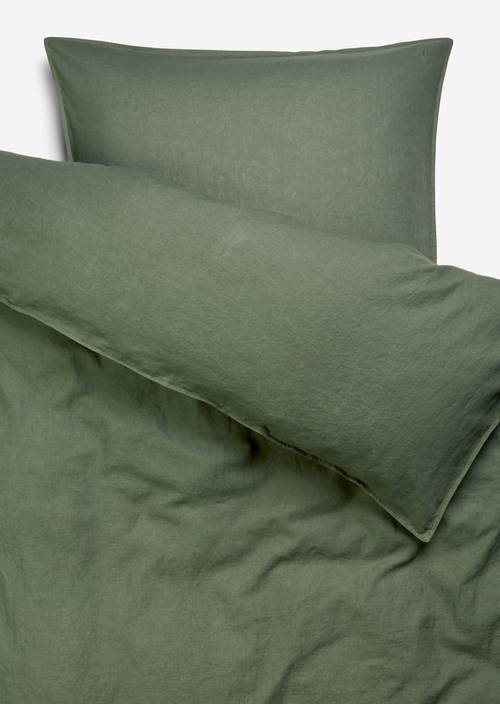 Set de linge de lit modèle Valka Deep Green - Image du produit 1