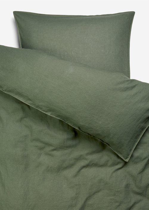 Bed linen set model Valka — Deep Green