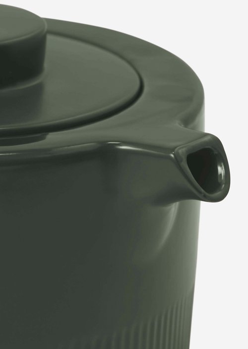 Teapot Model Moments — Olive green