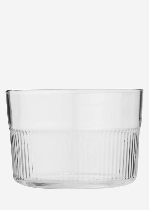 Model Moments flat water glass — Transparent