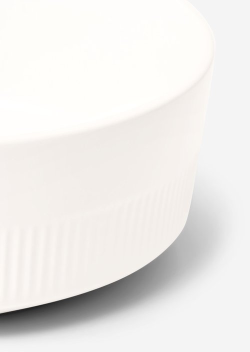 Medium Bowl Model Moments — Chalk White