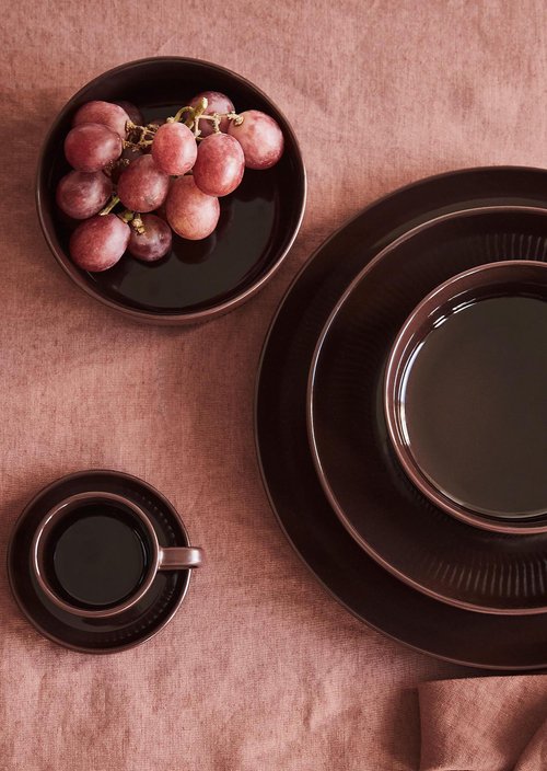 Breakfast plate Model Moments — Earth Brown