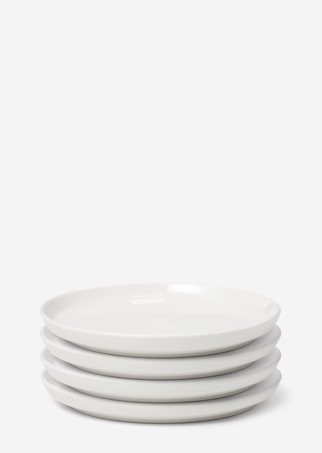 Marc O'Polo Kleiner Teller Model Moments, Unisex, weiss, 17cm, 100% Porzellan