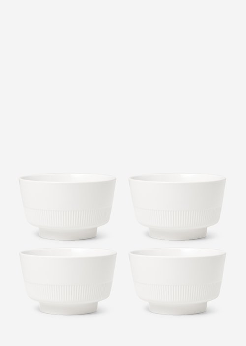 French Bowl Model Moments — Chalk White