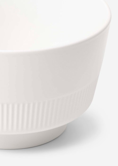 French Bowl Model Moments — Chalk White