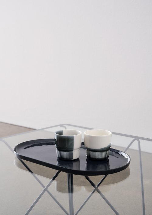 Model Moments serving platter — Anthracite