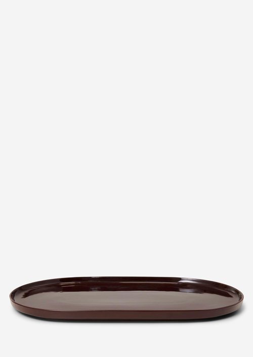 Model Moments serving platter — Earth Brown