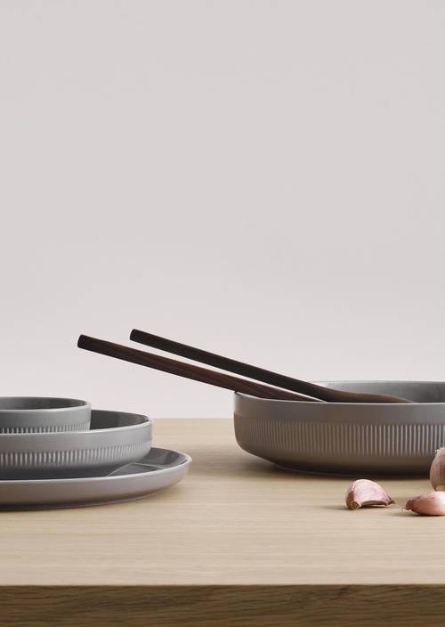 Porseleinen bord Model Moments Soft Grey - Product afbeelding 2