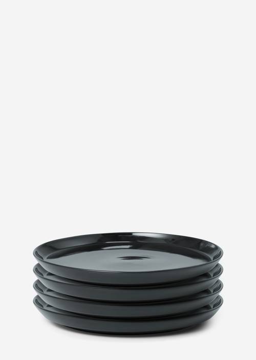 Assiette à déjeuner Model Moments Anthracite - Image du produit 1