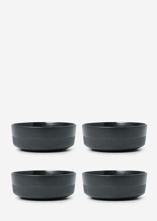 Small Bowl Model Moments — Anthracite