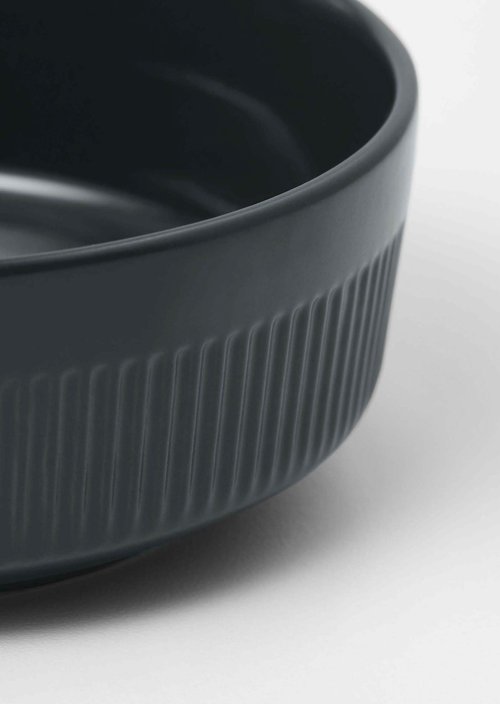 Small Bowl Model Moments — Anthracite