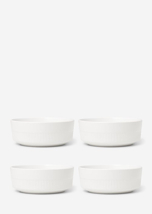 Small Bowl Model Moments — Chalk White