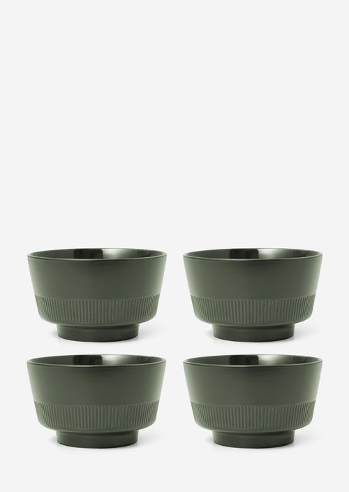 French Bowl Model Moments — Olive Green