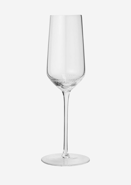 Champagne glass Model Moments — Transparent