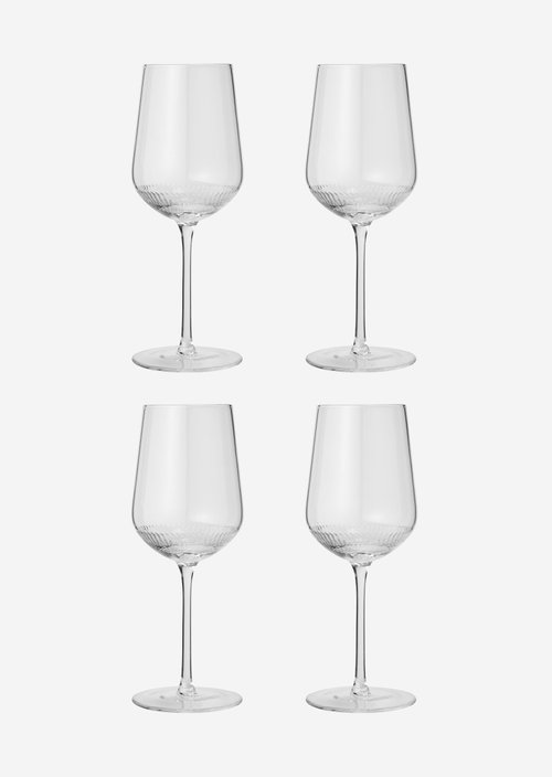 Model Moments white wine glass — Transparent