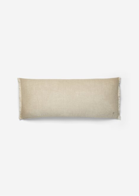 Marc O'Polo Sierkussen model Linka, Unisex, beige, 40x90, 100% Linnen