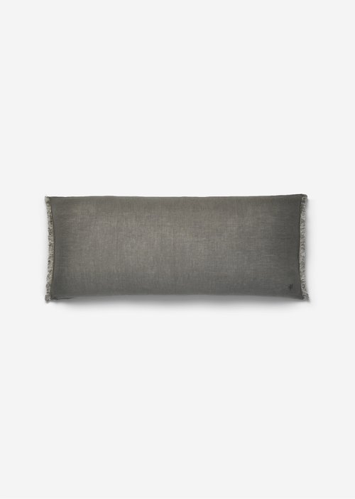 Decorative cushion model Linka — Dark Grey