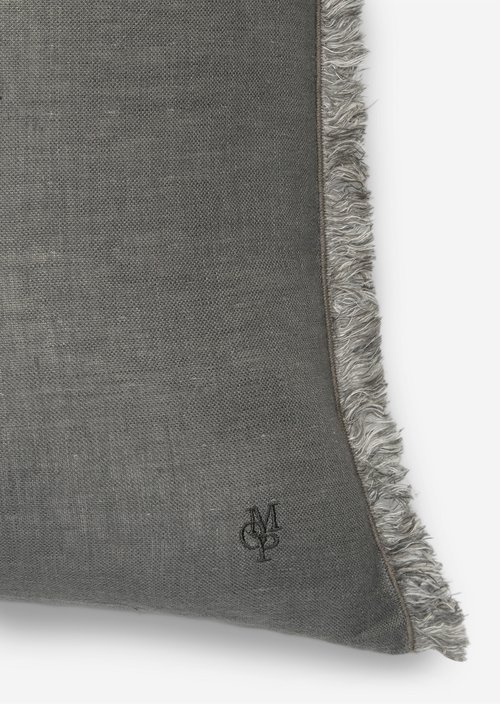 Decorative cushion model Linka — Dark Grey