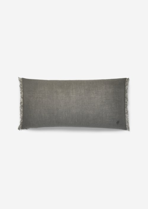 Decorative cushion model Linka — Dark Grey