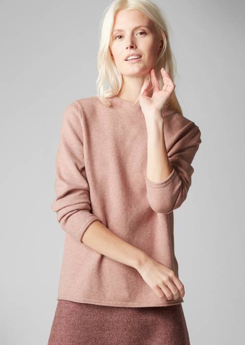 Strickpullover mellow mauve melange - Produkt Bild 1