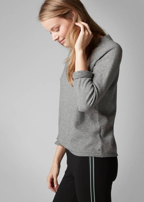 Strickpullover stormy sky melange - Produkt Bild 1