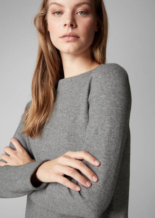 Strickpullover stormy sky melange - Produkt Bild 2