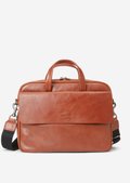 Business bag in cowhide leather - brown | Business bags | MARC O'POLO