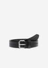 Marc O'Polo Gürtel, Damen, schwarz, Gr. 80, 100% Leder (Rind)
